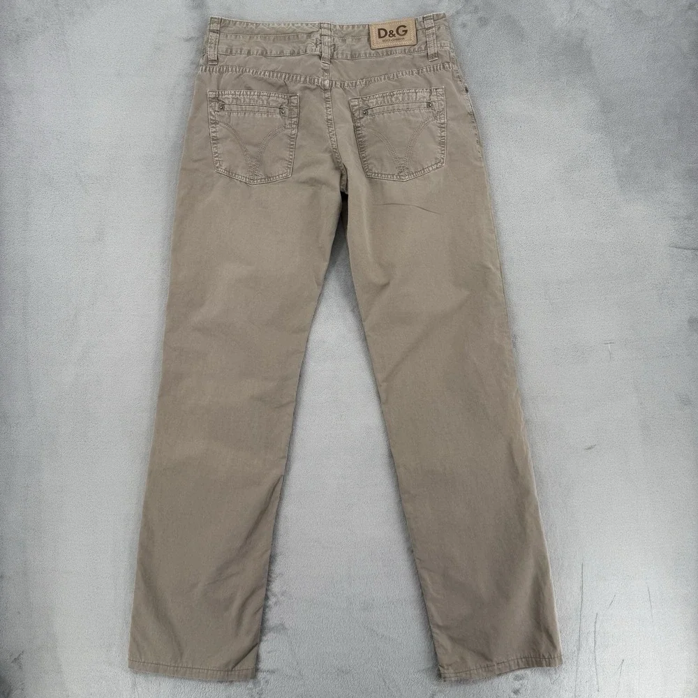 D&G Dolce & Gabbana Jeans Mens Sz 33 Ittierre Spa Button Fly Denim Vintage Italy